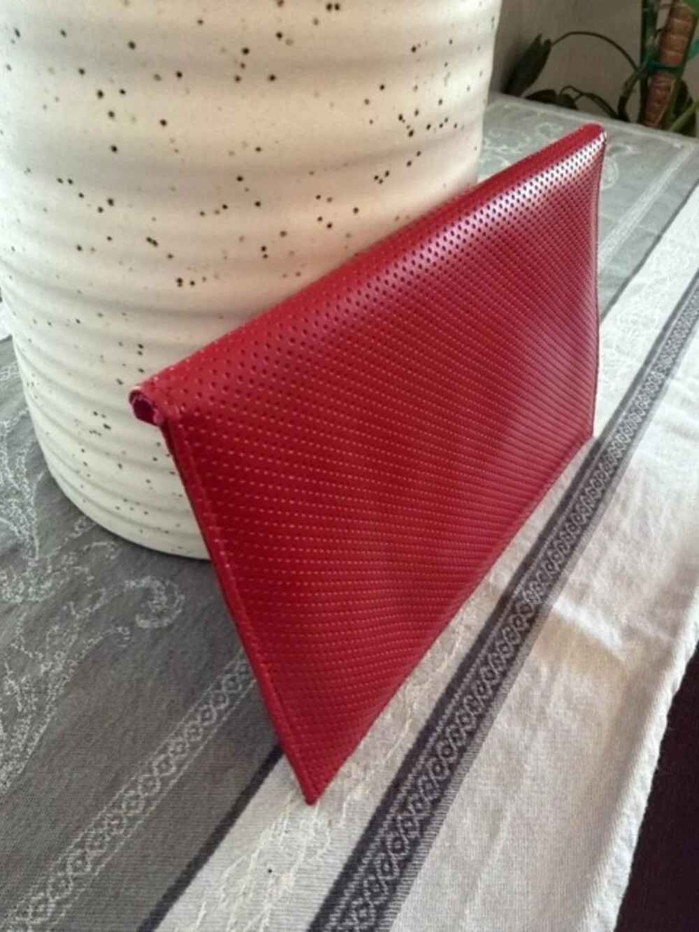 Michelle Belau leather envelope